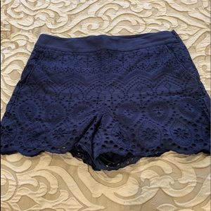 Loft eyelet shorts